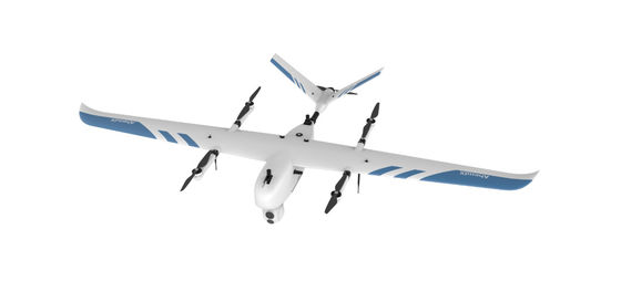 Drones de resgate de emergência múltiplos de 3 m de envergadura e 1,55 m de comprimento