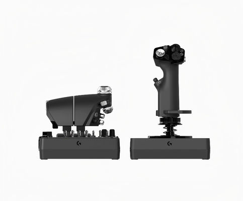 Eje analógico de indução magnética e resistência de mola substituível para o joystick do controlador de voo